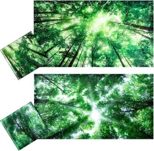 2 Pcs Fluorescent Light Covers for Ceiling Lights 4' As Shown in the Picture 