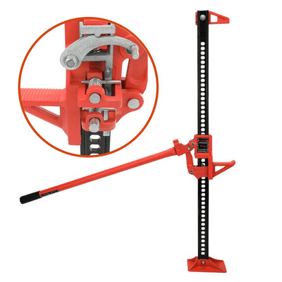 Wiltec Wagenheber 48'' 3000kg bis 122cm Offroad Farm Jack Geländewagen Stockwinde