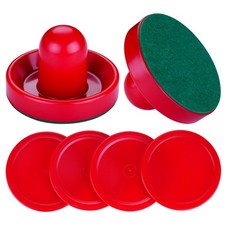 Mini 2-inch Air Hockey Pucks and 3-inch Paddles,Small 2 Paddles Air Hockey St...