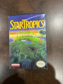 Startropics Nintendo NES complete in Box CIB with Letter to Mike