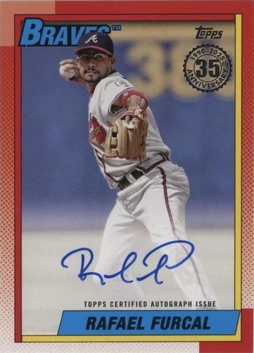2025 Impeccable Rafael Furcal Signature Auto Immortal Ink LA