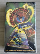 1995 Fleer Ultra Marvel X-Men All Chromium Factory Sealed Trading Card Hobby Box