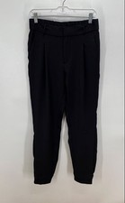 LBLC The Label Women's Black Paloma Pleated Jogger Pants - Size M NWT