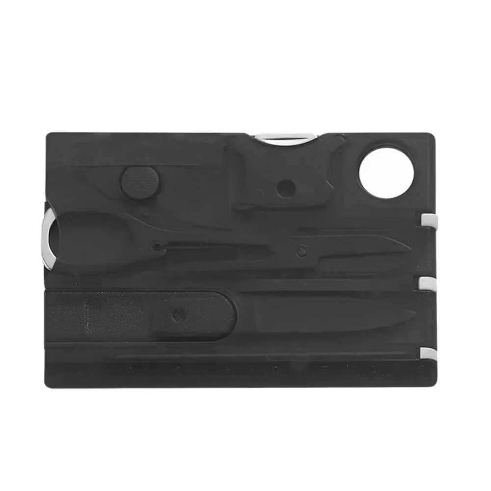 Ultra Thin Outdoor Multi Tool 12 in 1 Multipurpose Outdoor EDC Gadget Durable Ca
