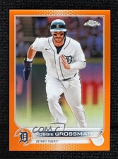 2022 Topps Chrome Orange Refractor 8/25 Robbie Grossman #169 0ba9