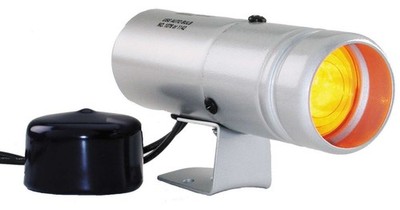 Auto Meter Add-On Shift-Lite - Silver