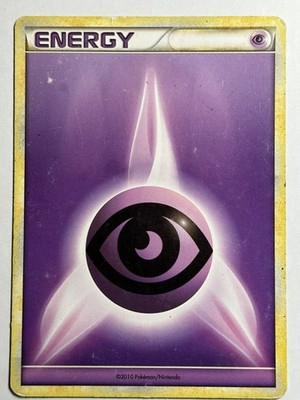 Psychic Energy (2010 Unnumbered HGSS Style) League & Championship Cards  MP-HP
