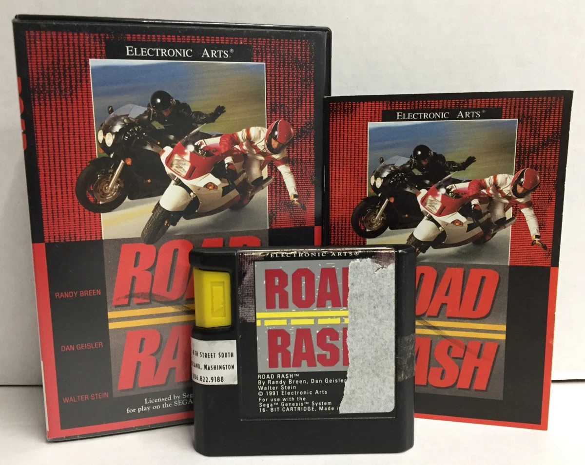 Jogo De Mega Drive, Road Rash 3, Sega
