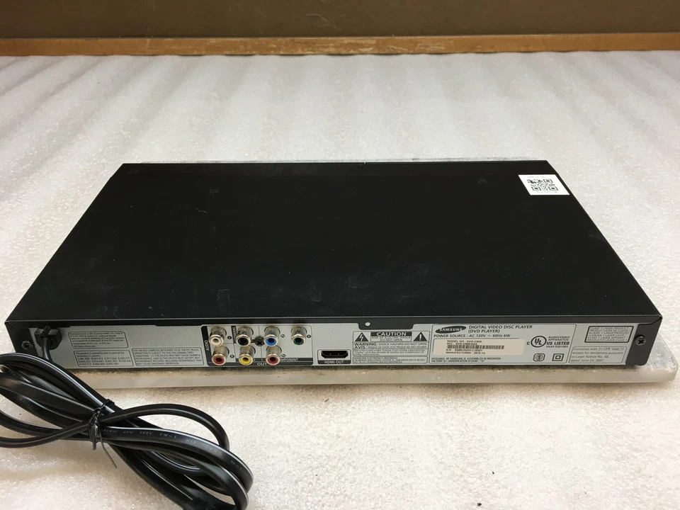 Samsung DVD-C500 HDMI Reproductor de DVD AC 120V Sin Control Remoto Incluido Foto 3 de 4