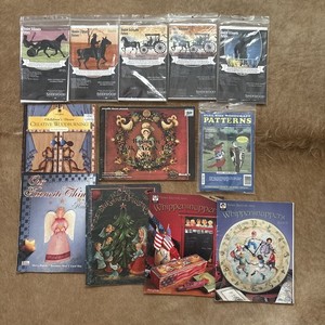 Vintage Partia 11 Holiday Tole Painting Sherwood Woodcraft Patterns Whispersnapper
