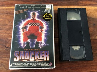 SHOCKER: No More Mr. Nice Guy (Wes Craven) | 1989 UfA VHS FSK 18 Alice Cooper