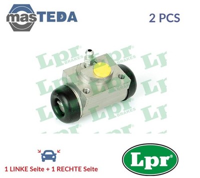 5163 RADBREMSZYLINDER TROMMELBREMSE HINTEN LPR 2PCS NEU OE QUALITÄT