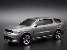 2011-2025 DODGE DURANGO SUV w HITCH SILVER 1:64 SCALE DIORAMA DIECAST MODEL CAR