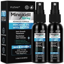 5 Minoxidil Spray for Men and Women, Women 1 Fl Oz Pack of 2 