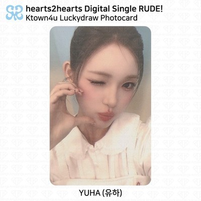 Hearts2Hearts Digital Single Rude! Ktown4U LuckyDraw Photocard | eBay