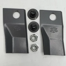 LOT OF 2 TRIMAX 411-160-842 LAZER BLADE with NEW HARDWARE 411-322-050