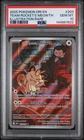 2025 POKEMON DRI EN-DESTINED RIVALS #203 TEAM ROCKET'S MEOWTH PSA 10
