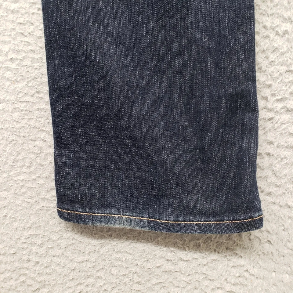 Lucky Brand Jeans Womens 2/26 Blue Denim Ankle Lola Bootcut Pockets Casual - Image 4 of 4