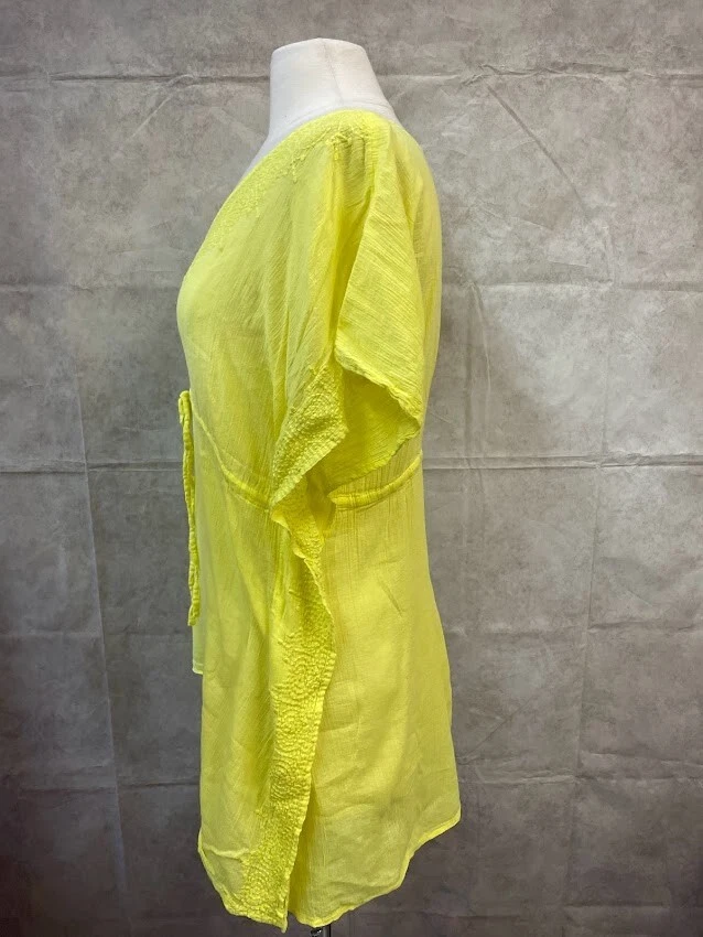 Cubierta de natación amarilla Old Navy para mujer talla S Foto 2 de 4