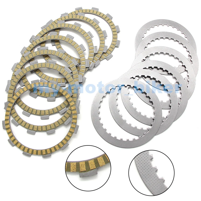 Kit de placa de disco de fricción de embrague para Suzuki SV650 SX/SY/SK1/SK2 sin ABS 1999-2002 Foto 3 de 4