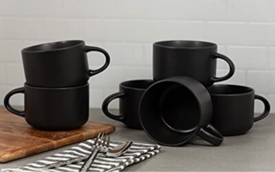 10 ounce coffee mug 10 oz. Insulated Stoneware Travel Mug