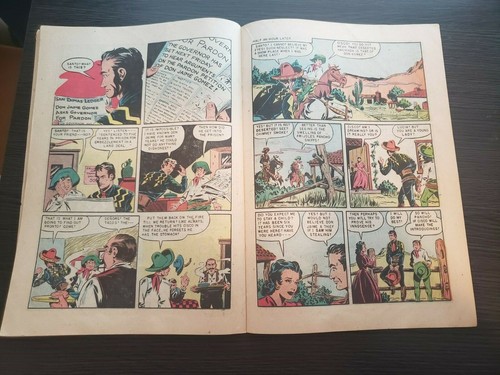 Dell The Cisco Kid #15 1953 Western Golden Age Comic - Picture 9 of 11