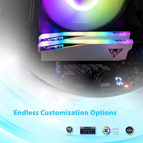 Patriot Viper Elite 5 RGB 96GB (2x48GB) DDR5-6000 PC5-48000 CL42 XMP/EXPO PC RAM - Zdjęcie 11 z 15