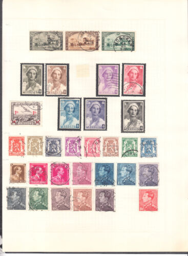 Belgium 1849 and later, collection part with better semi+classic values, used - Picture 12 of 16