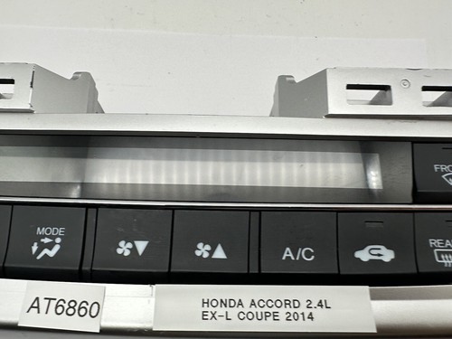 OEM 13-15 Honda Accord Digital Dual AC Heater Temperature Climate Control Switch - Picture 6 of 22