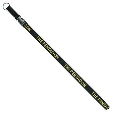 THE PENTAGON YELLOW ON BLACK LANYARD