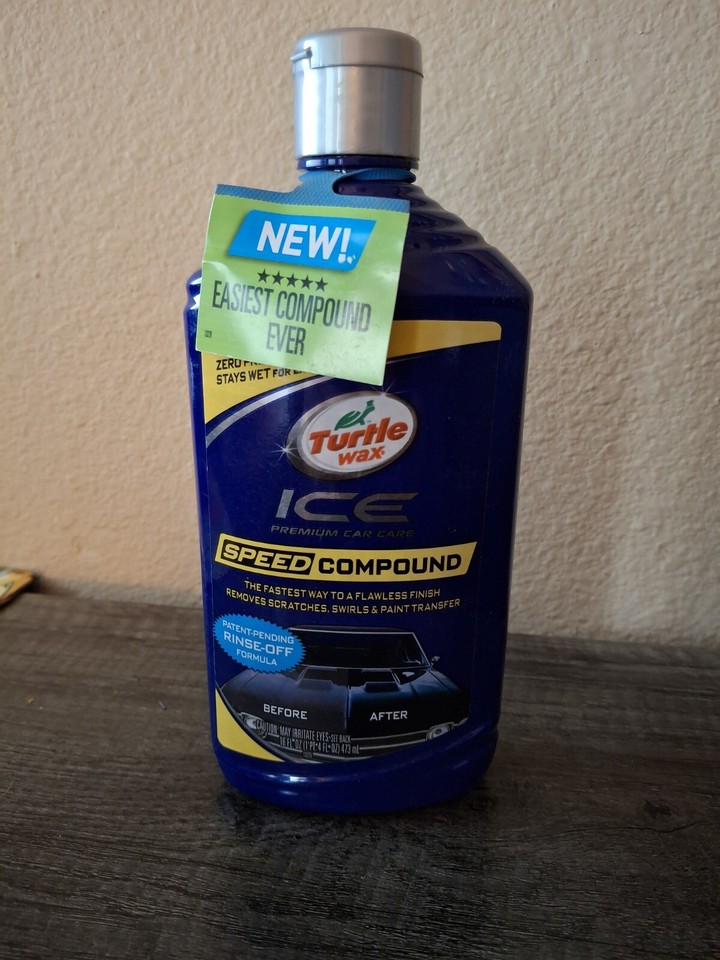 Turtle Wax Ice Premium Car Care Speed Compound 16 fl oz New eBay