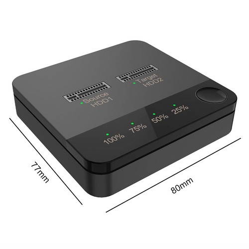 SSD Leser mit LED Anzeige SSD Dockingstation Datenübertragung für Computer - Bild 10 von 12