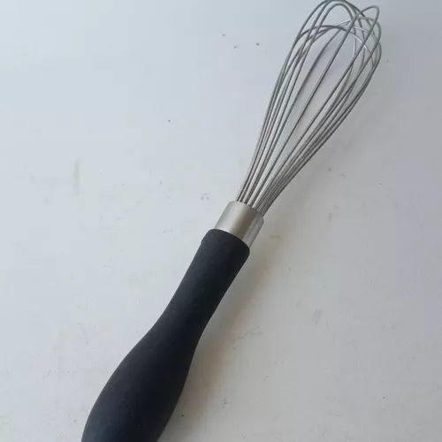 OXO Balloon Whisk Non Slip Black Rubber Handle  9-Inch Long