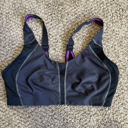 UNDER ARMOUR Black Heat Gear Sports Bra Size 38DD