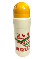 Knorr Vintage Korean Mayonnaise Squeeze Drink Bottle Yellow Anime Kitchen KITCH