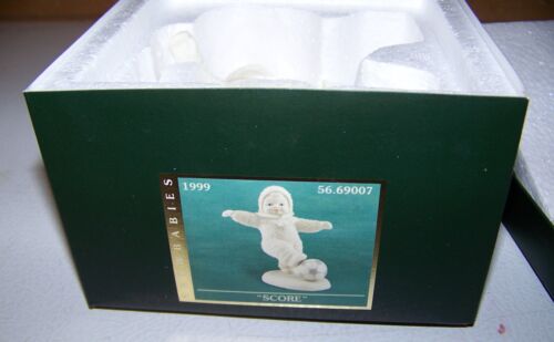 Abt. 56 Snowbabies "Score" Soccer Snowbaby 1999 mit Karton - Bild 7 von 8