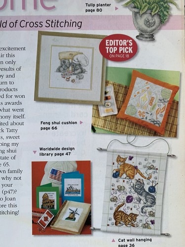 REVISTA The World Of Cross Stitching lista desplegable de varias opciones - Imagen 528 de 559