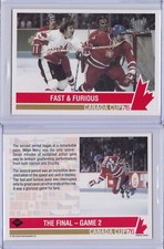 Fast & Furious / The Final - Game 2 1992 Future Trends '76 Canada Cup Card 167