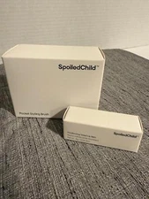 NIB SPOILED CHILD NATURAL PINK TINTED LIP BALM AND POCKET STYLING BRUSH