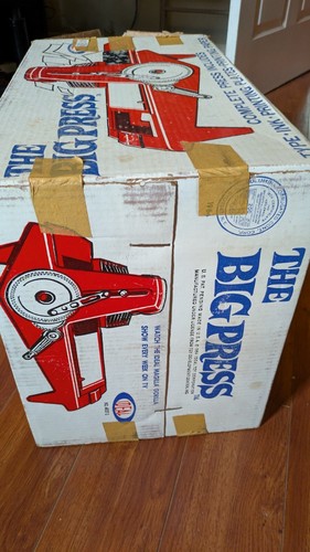 The Big Press PRINTING Set w/ Box Manual Extras Stamps Letters Ideal Toy 1964 - Picture 21 of 22