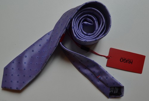 NWT HUGO (Red Label) By Hugo Boss Silk Tie 'Tie cm 6' - Picture 3 of 7