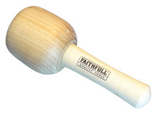 Faithfull FAICM90HD Heavy-Duty Carver's Mallet Beech 90mm |