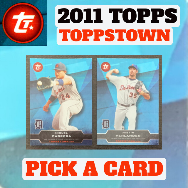 2011 Topps Toppstown - Pick A Card - BUY2GET4FREE!