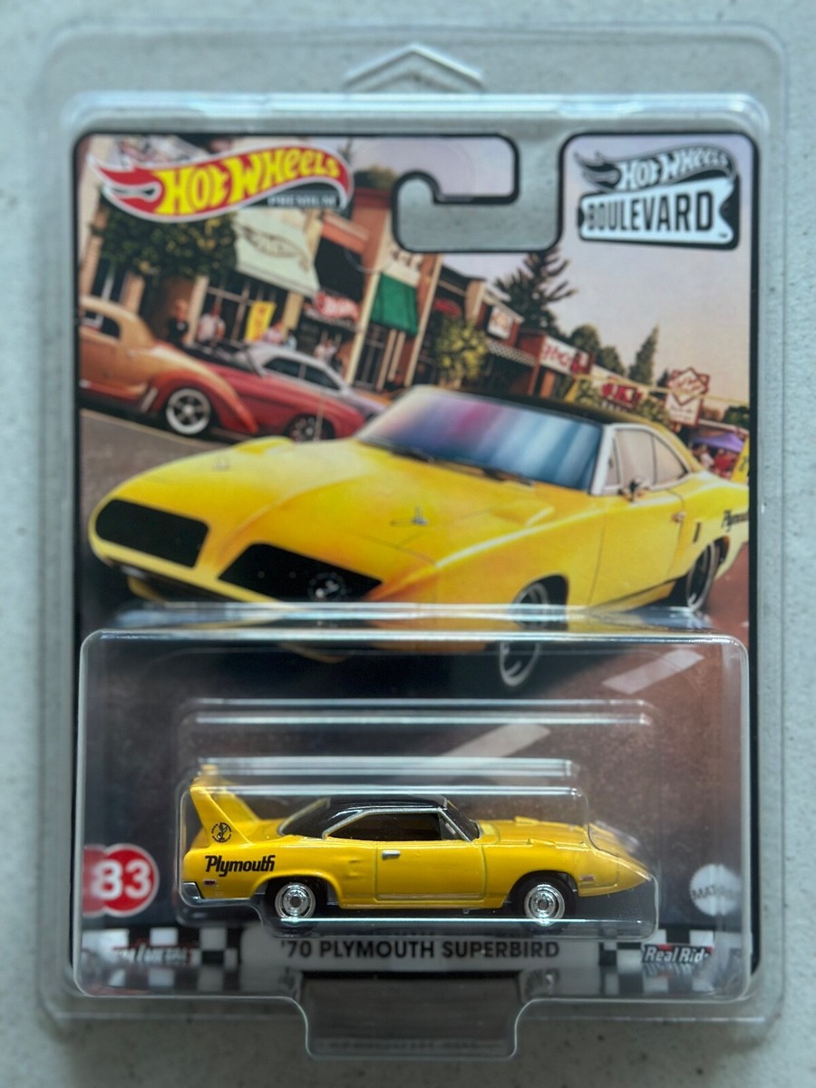 Hot Wheels Premium Boulevard 33 70 PLYMOUTH SUPERBIRD Car Culture