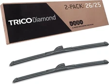TRICO Diamond 26" + 25" Premium Automotive Replacement Windshield Wiper Blades