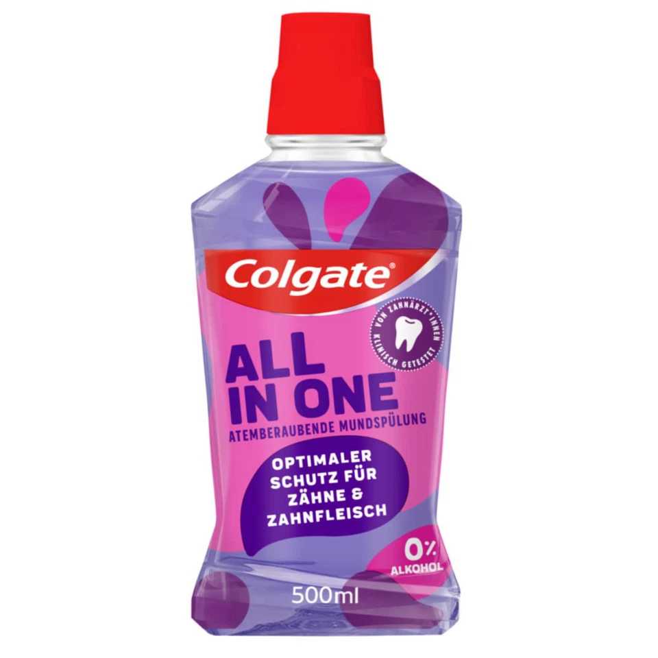 ZAHNPFLEGE-MUNDHYGIENE Colgate Mundspülung All in One 500ml