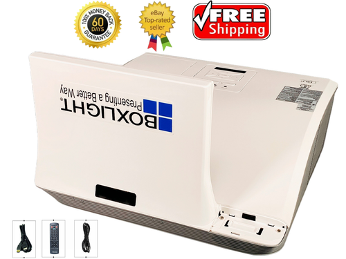 Boxlight P8 WX31NXT DLP Projector 3100 ANSI UST Home Theater Gaming 3D HDMI - 第 1/10 張圖片