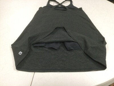 Gap Fit Womens Brushed Tech Jersey Active Dress True Black Lined Size XS |  eBay
