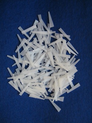 Cembalo Plectra/Plektrum-DELRIN-SOFT PLUCK-EASY TRIM-5/8'' (15mm) 200 Plectra
