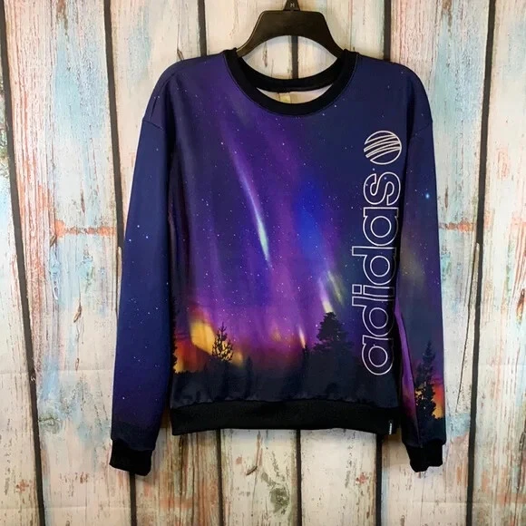 Adidas galaxy best sale sweatshirt
